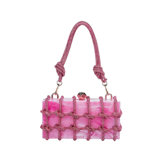 The 'Knot' Cage Clutch