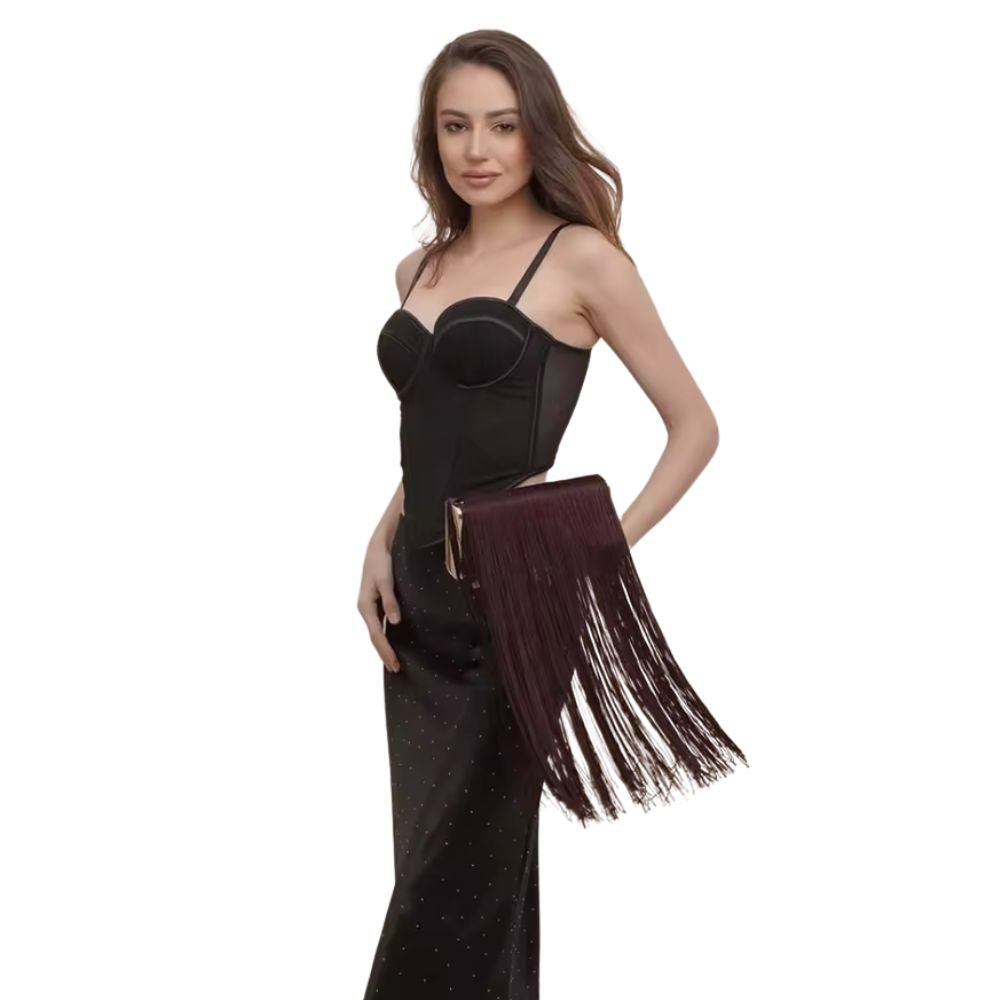 The 'Cabaret' Fringe Clutch